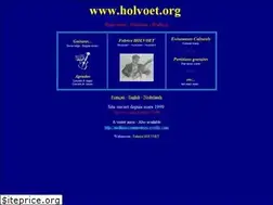 Sites similar to holvoet.org