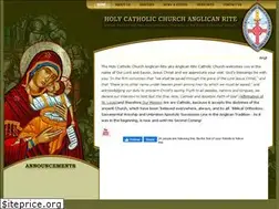 Sites similar to holycatholicanglican.org