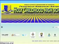 Sites similar to holychildhoodhighschool.org