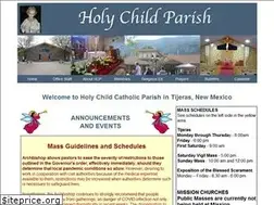 Sites similar to holychildparishnm.org