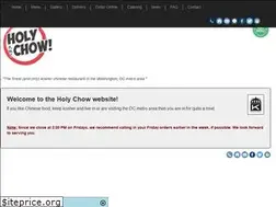 Sites similar to holychow.me