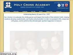 Sites similar to holycrossacademy.com