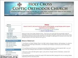 Sites similar to holycrosscoptic.org