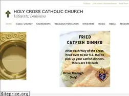 Sites similar to holycrosslafayette.com