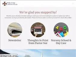 Sites similar to holycrosslutherannj.com