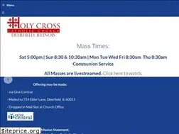 Sites similar to holycrossparish.net