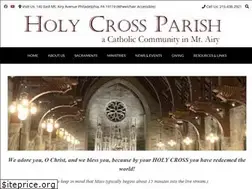 Sites similar to holycrossphl.org
