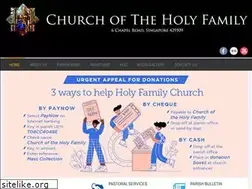 Sites similar to holyfamily.org.sg