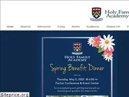 Sites similar to holyfamilyacademy.org