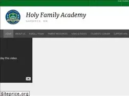 Sites similar to holyfamilyacademyma.org