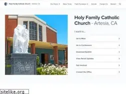 Sites similar to holyfamilyartesia.org