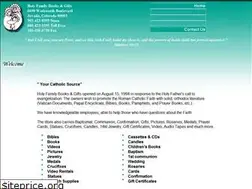 Sites similar to holyfamilybooks-gifts.com