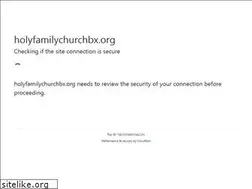 Sites similar to holyfamilychurchbx.org