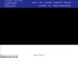 Sites similar to holyfamilydavenport.com