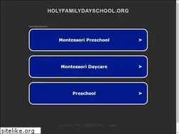 Sites similar to holyfamilydayschool.org