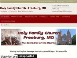 Sites similar to holyfamilyfreeburg.com