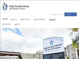 Sites similar to holyfamilyhome.mb.ca