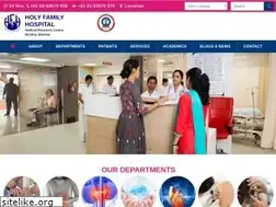 Sites similar to holyfamilyhospital.in