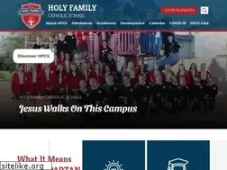 Sites similar to holyfamilyk8.org