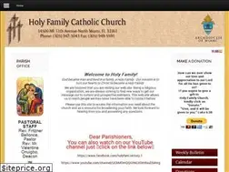 Sites similar to holyfamilynorthmiami.com