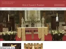 Sites similar to holyfamilyparishworcester.org