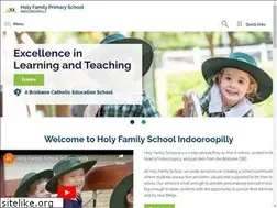 Sites similar to holyfamilyps.qld.edu.au