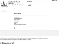 Sites similar to holyfamilyrockland.org