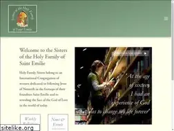 Sites similar to holyfamilysisters.org.uk