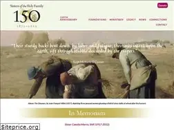 Sites similar to holyfamilysisters.org