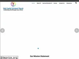 Sites similar to holyfamilysj.org