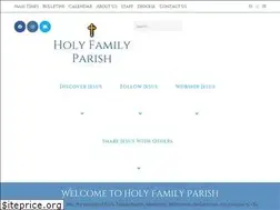 Sites similar to holyfamparish.com
