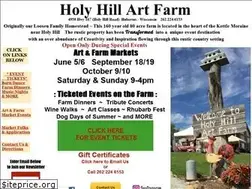 Sites similar to holyhillartfarm.com