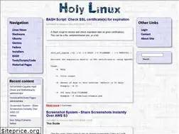 Sites similar to holylinux.net