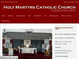 Sites similar to holymartyrschurch.org