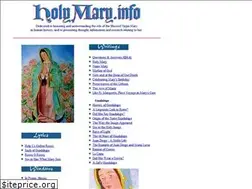 Sites similar to holymary.info