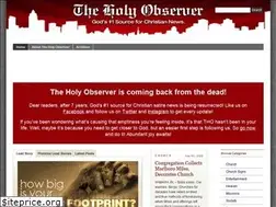 Sites similar to holyobserver.com
