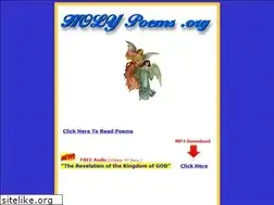 Sites similar to holypoems.org