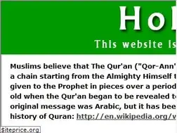 Sites similar to holyquran.com