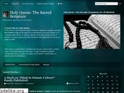 Sites similar to holyquraninfo.wordpress.com