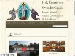 Sites similar to holyresurrection.com