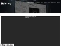 Sites similar to holyrics.com.br