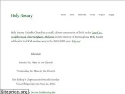 Sites similar to holyrosarybirmingham.com