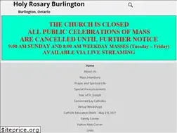 Sites similar to holyrosaryburlington.com