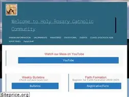 Sites similar to holyrosarycc.org
