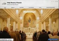 Sites similar to holyrosarychurchdc.org