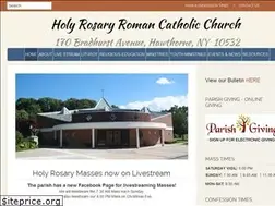 Sites similar to holyrosaryhawthorne.org