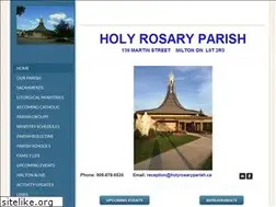 Sites similar to holyrosaryparish.ca