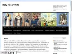Sites similar to holyrosarysite.com