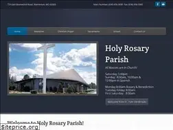 Sites similar to holyrosarywm.com