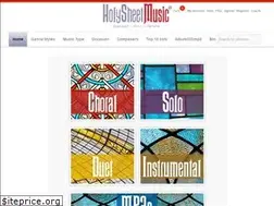 Sites similar to holysheetmusic.com